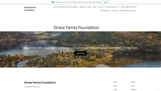 Thumbnail of strearfoundation.org