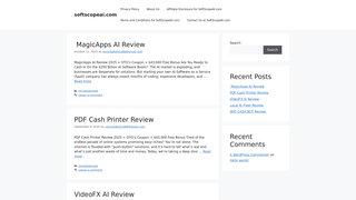 Thumbnail of softscopeai.com