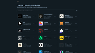 Thumbnail of claude-code-alternatives.com