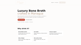 Thumbnail of bonebrothbymara.com