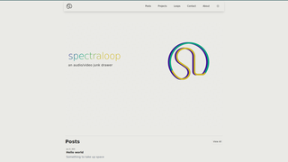 Thumbnail of spectraloop.net