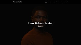 Thumbnail of ridwanjaafar.com