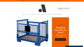 Thumbnail of ashoksteelfabs.com