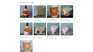 Thumbnail of zazacosmeticstores.com