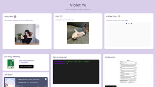 Thumbnail of violetyu.com