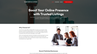 Thumbnail of townservicelookup.com