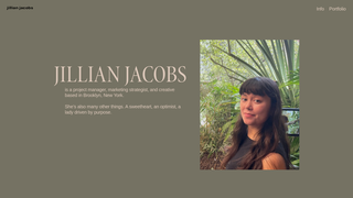 Thumbnail of jilliantjacobs.com