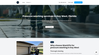 Screenshot of washflix.us