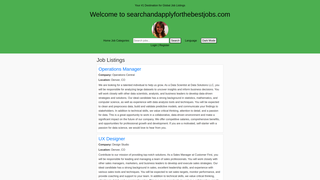 Thumbnail of searchandapplyforthebestjobs.com