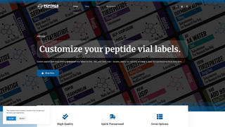 Thumbnail of peptags.com