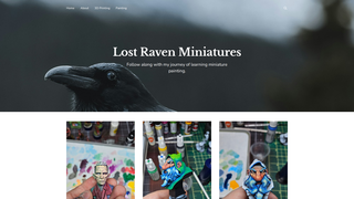 Thumbnail of lostravenminiatures.com