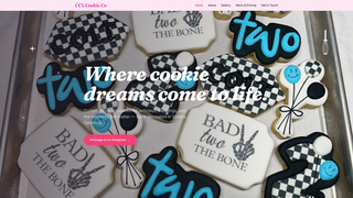 Screenshot of ccscookieco.com