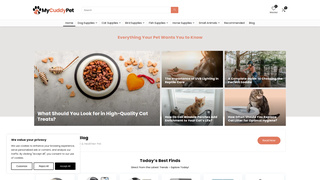 Thumbnail of mycuddypet.com