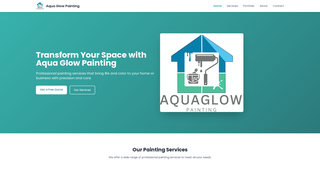 Thumbnail of aquaglowpainting.com