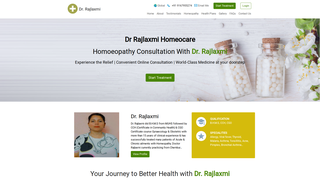 Thumbnail of drrajlaxmihomeocare.com