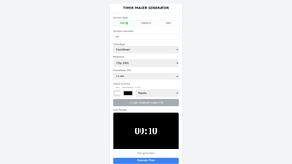 Thumbnail of createtimer.com
