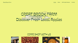 Thumbnail of great-brook-farm.com