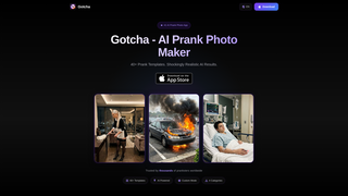 Screenshot of gotchaprank.com