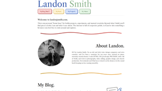 Thumbnail of landonjsmith.com