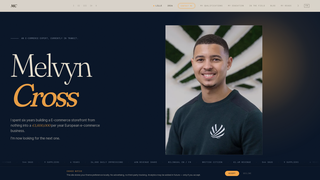Screenshot of melvyncross.com