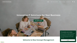 Thumbnail of thenewtechconcept.com