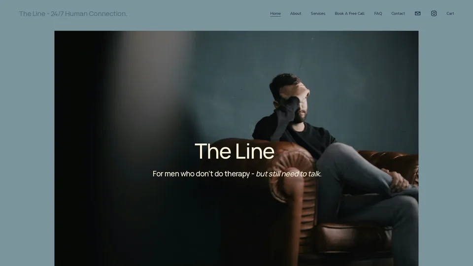 Screenshot of theline24hr.com