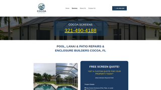 Thumbnail of cocoascreens.com