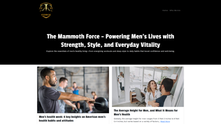Thumbnail of themammothforce.com