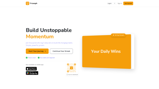 Thumbnail of triumphlog.com