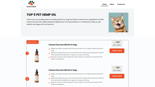 Thumbnail of bestpetcbdoil.com