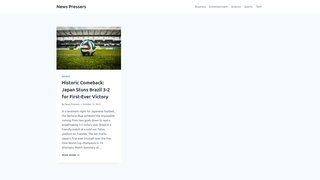 Thumbnail of newspressers.com