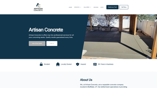 Thumbnail of artisanconcreteutah.com