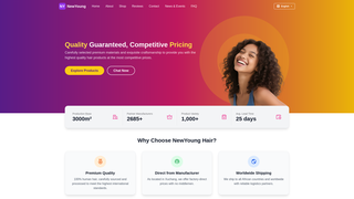 Thumbnail of newyounghair.com