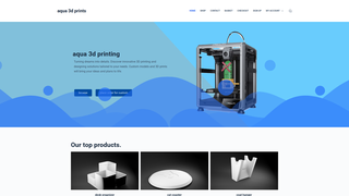 Thumbnail of aqua3dprints.com