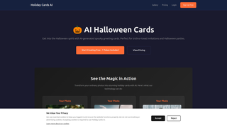Thumbnail of holidaycardai.com