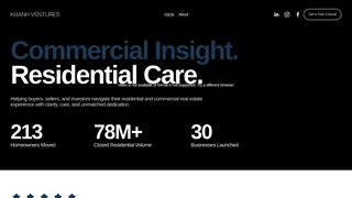 Screenshot of khanhventures.com