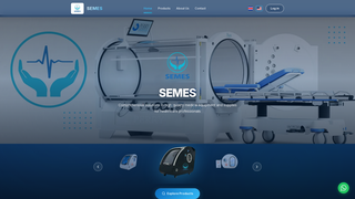 Screenshot of semesmedical.com