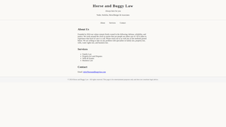 Thumbnail of horseandbuggylaw.com