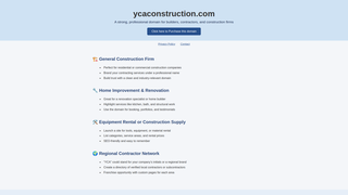 Thumbnail of ycaconstruction.com