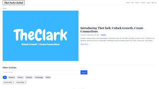 Thumbnail of theclarkglobal.com