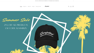 Thumbnail of scriptedclothing.com