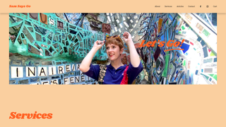 Thumbnail of samsaysgo.com