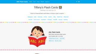 Thumbnail of abcflashcards.org