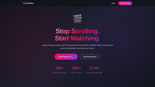 Thumbnail of pickflix.net