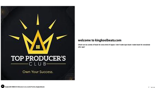 Thumbnail of kingkoolbeats.com