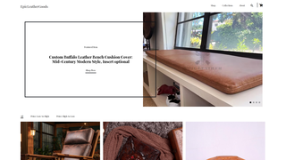 Thumbnail of epicleathergoods.com