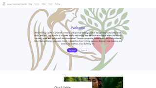 Thumbnail of alma1healing.com