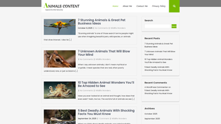 Thumbnail of animalscontent.com