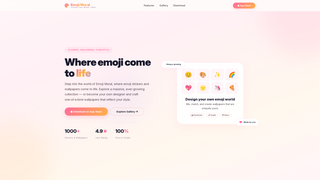 Screenshot of emojimural.com