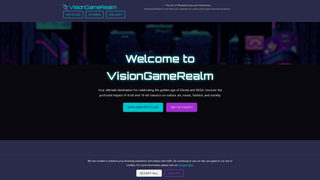 Thumbnail of visiongamerealm.com